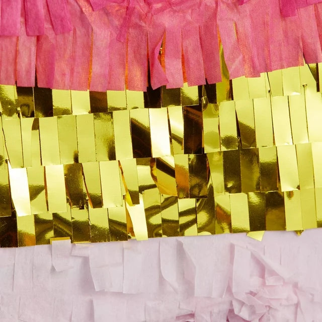 Number 0 Pinata, Pink and Gold for Girls 8th Birthday Party Decorations