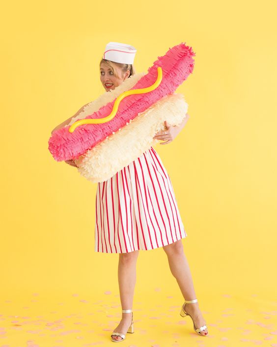 Large Hot Dog Pinata