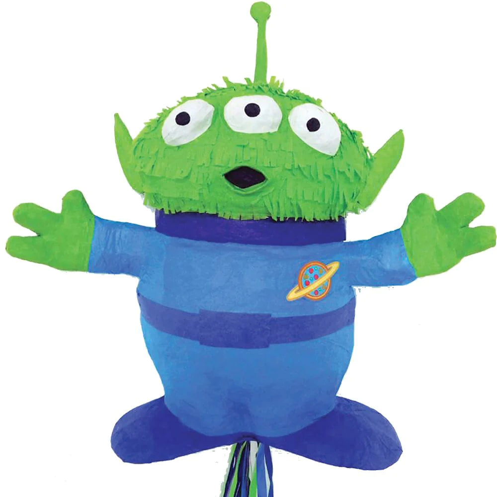 3D Alien Pull String Pinata