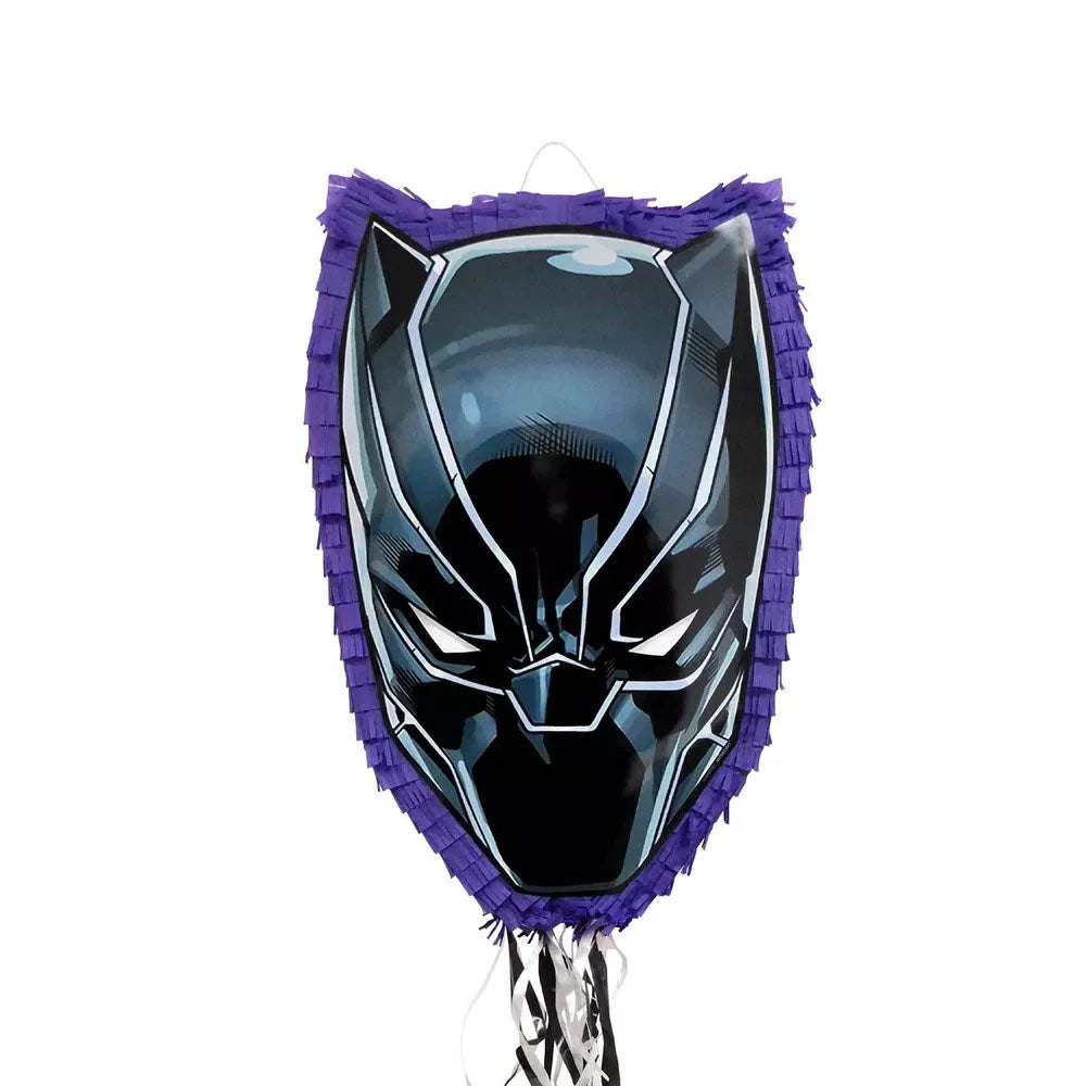 Pull String Black Panther Pinata, 15in x 22in