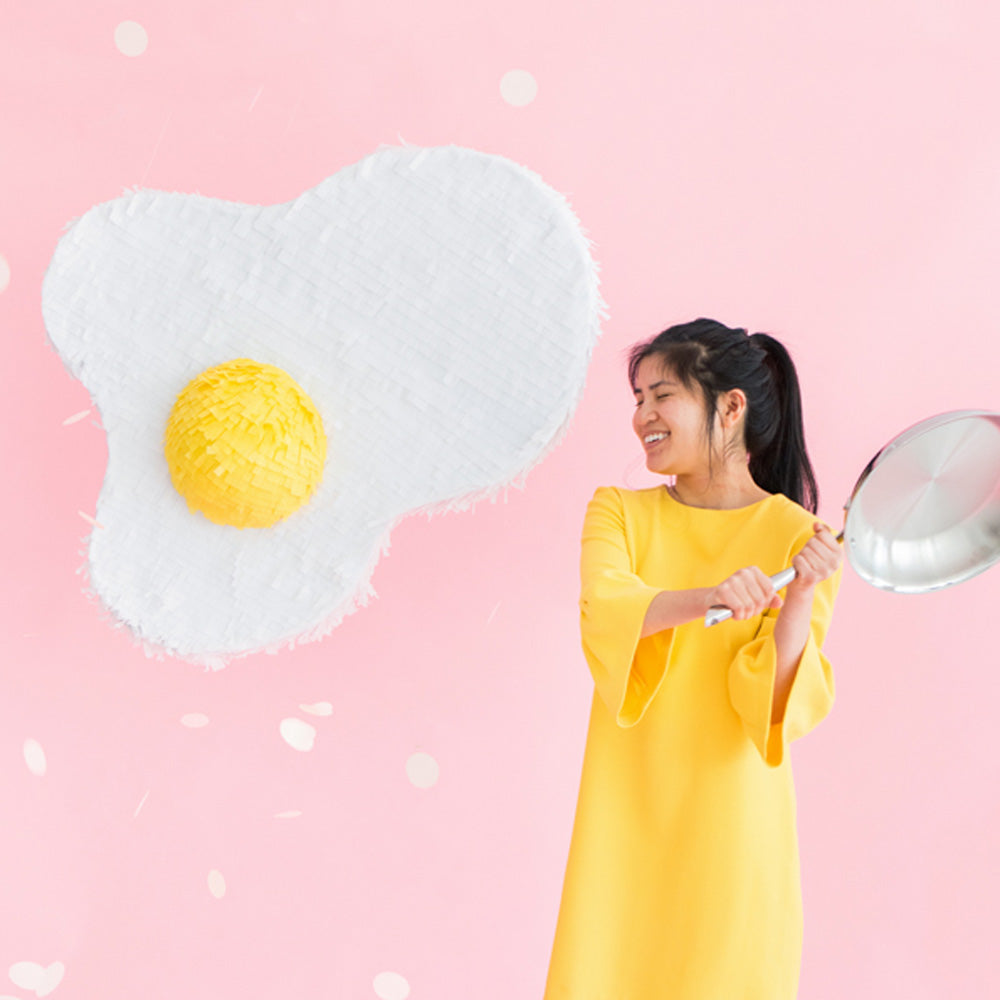 Large Fried Egg Pinata