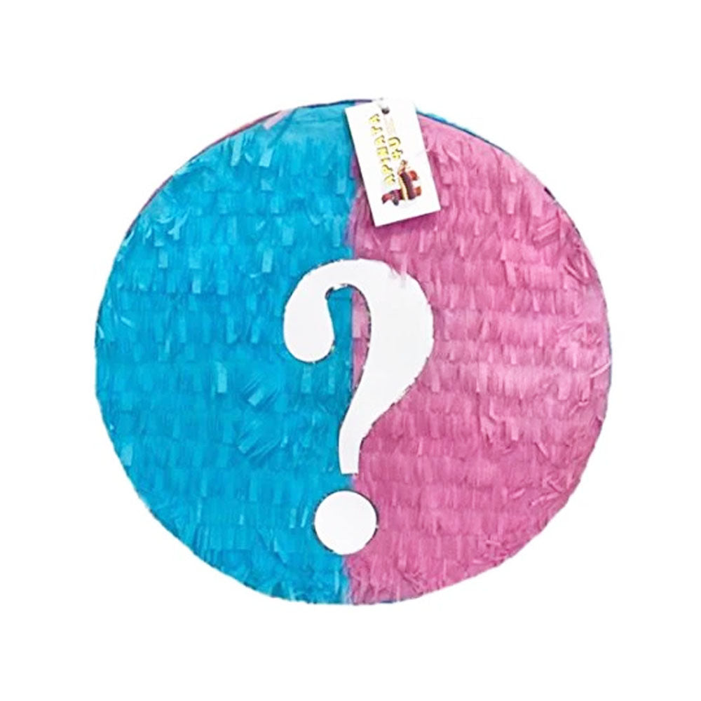 Pink & Blue Gender Reveal Pull Strings Pinata
