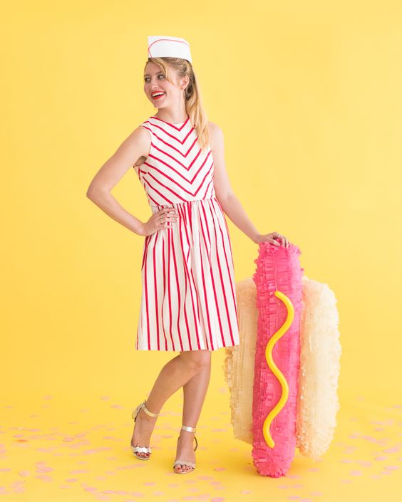 Large Hot Dog Pinata