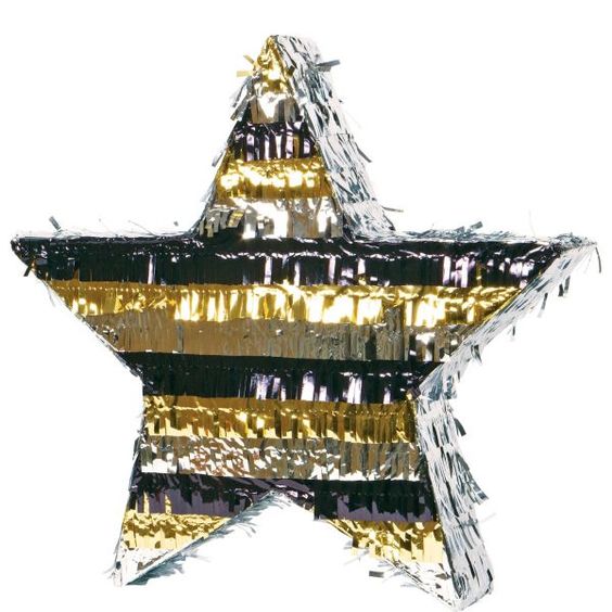 GASBY STAR SHAPE PINATA