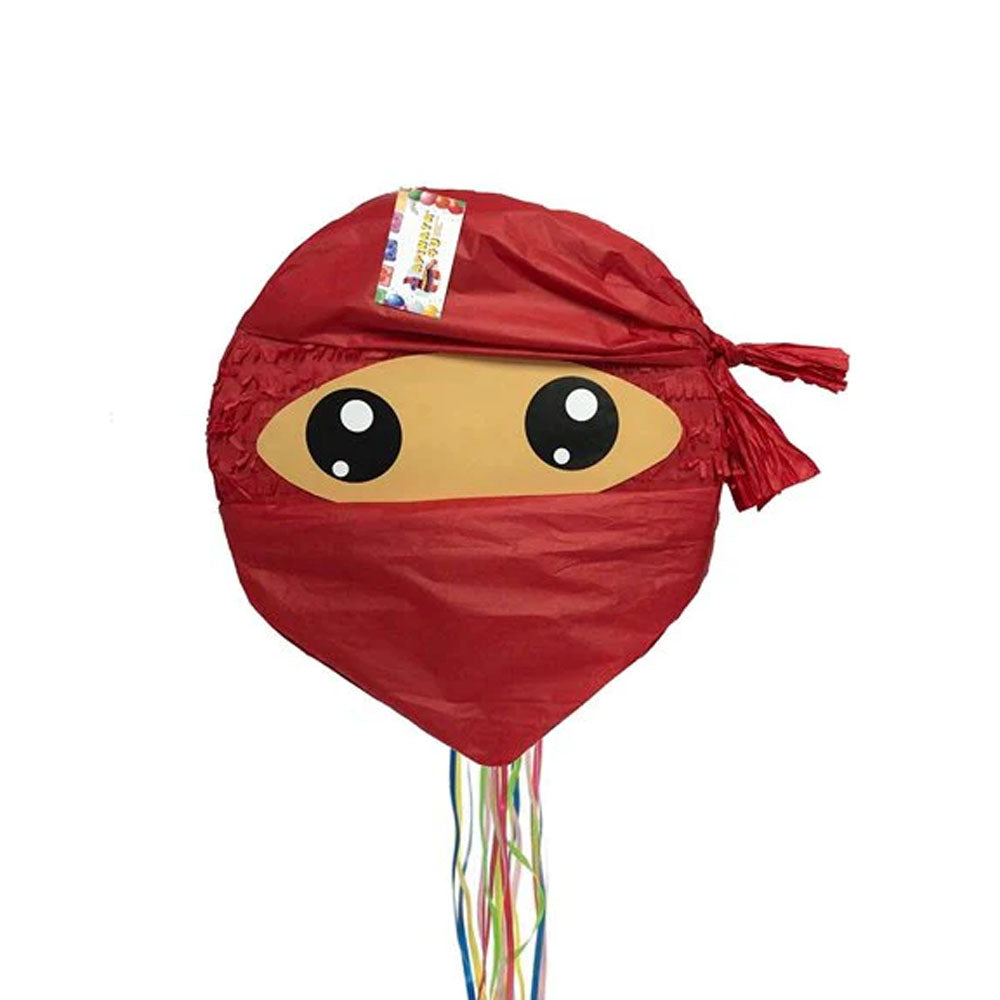 Red Ninja Pull String Pinata