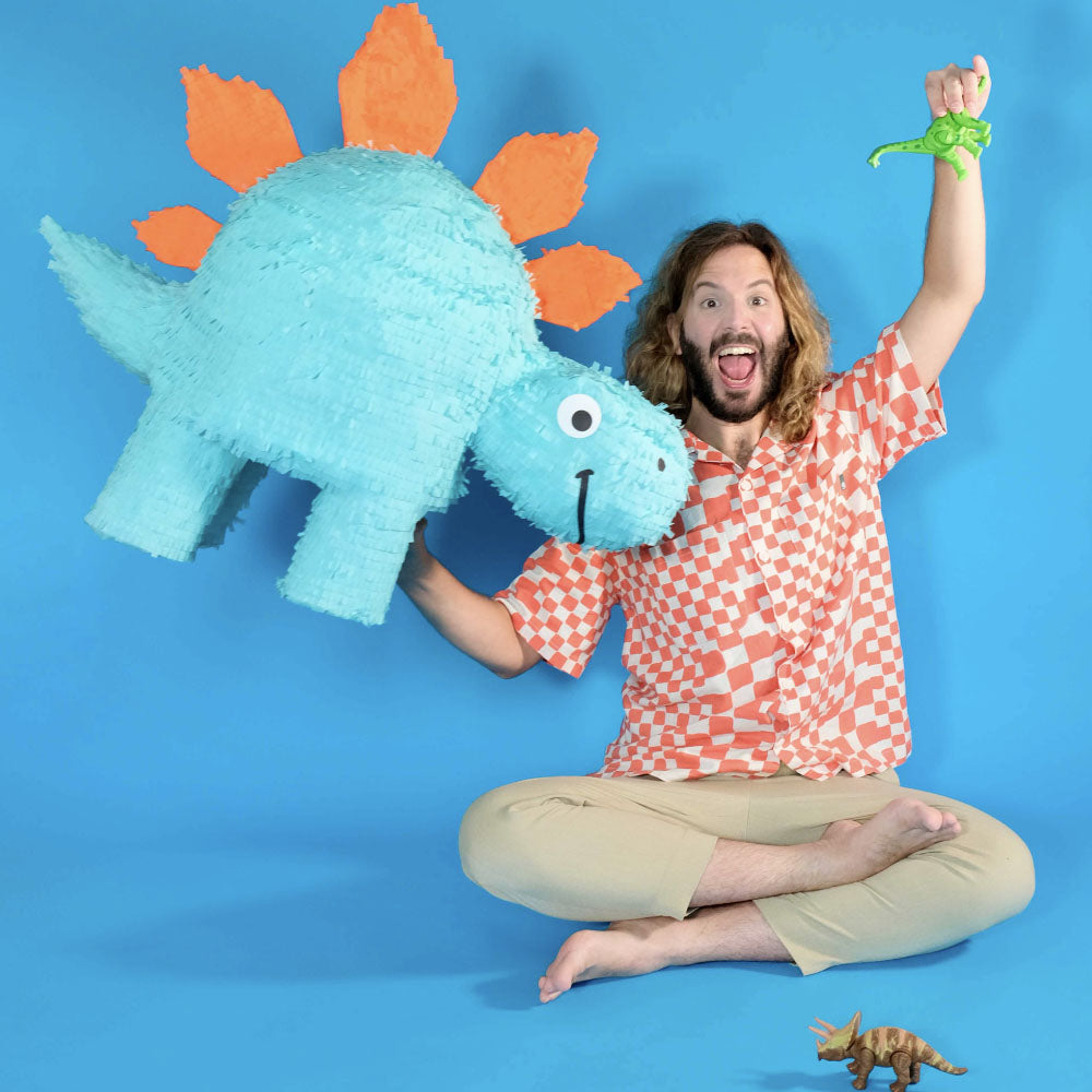 Giant Blue Dino Pinata