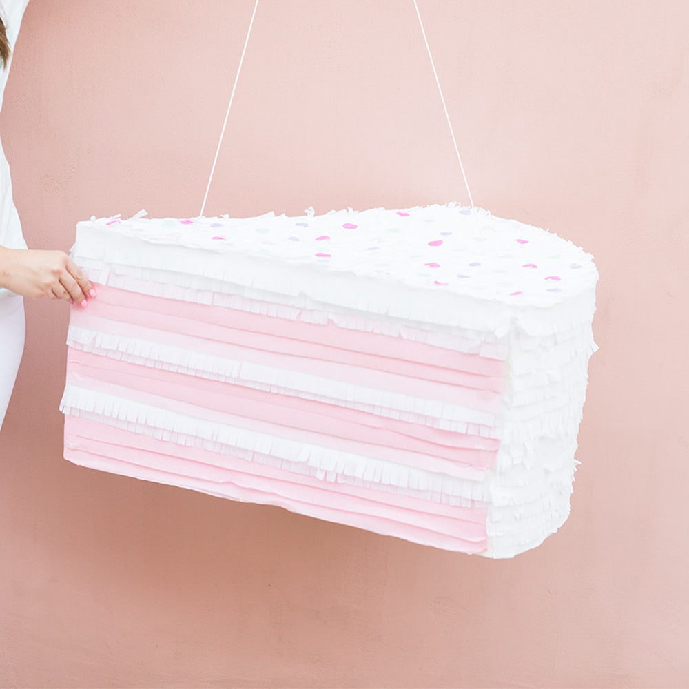 LARGE CAKE SLICE PINATA
