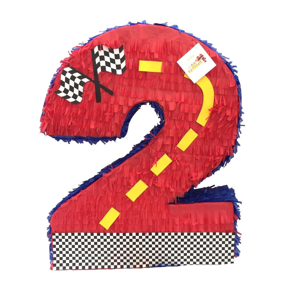 Number Two Pinata Race Car Theme Off Road Theme