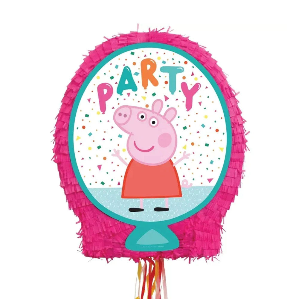 Peppa Pig Pull String Pinata