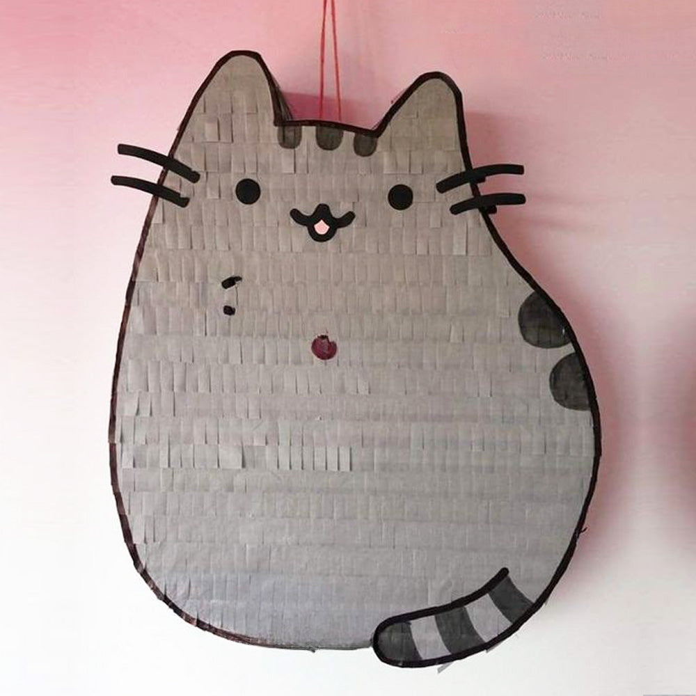 Pusheen With Heart Pinata