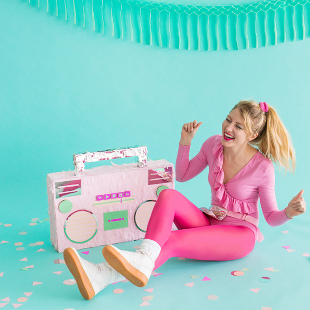 80'S STYLE BOOMBOX PINATA