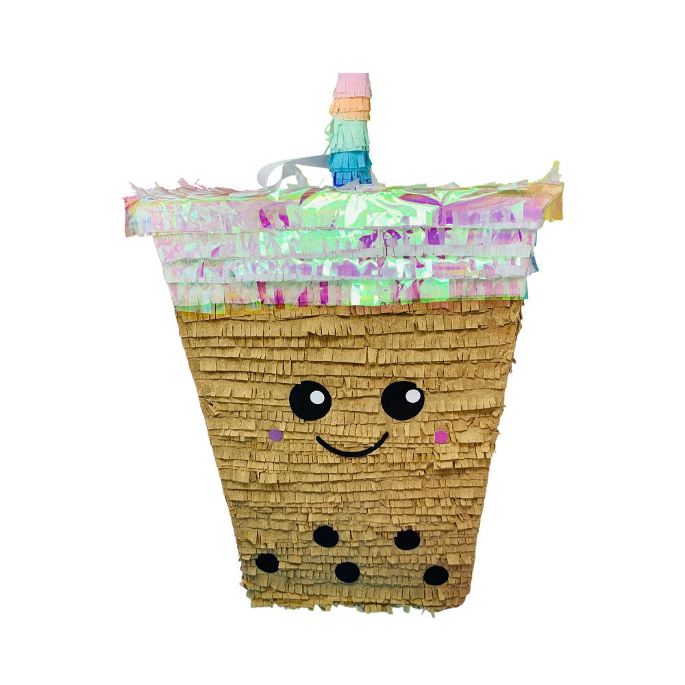 BOBA TEA PULL STRING PINATA