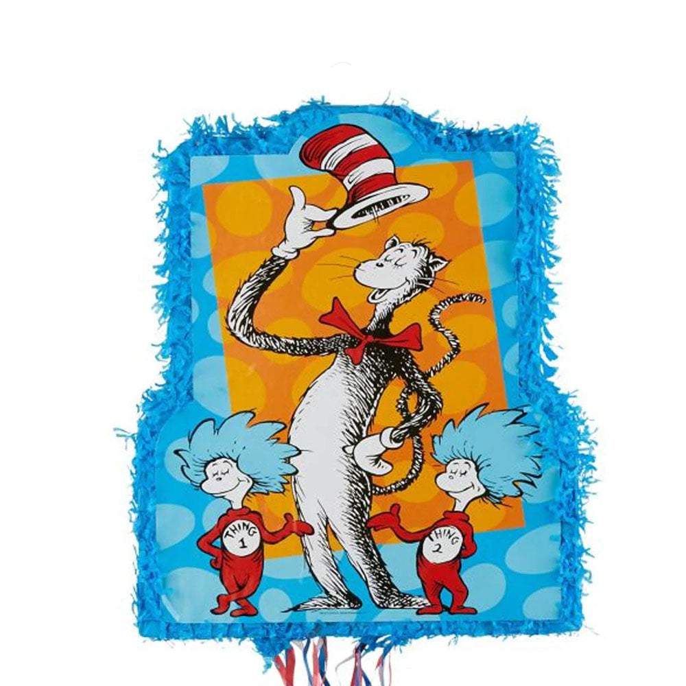 PULL STRING CAT IN THE HAT PINATA – DR. SEUSS