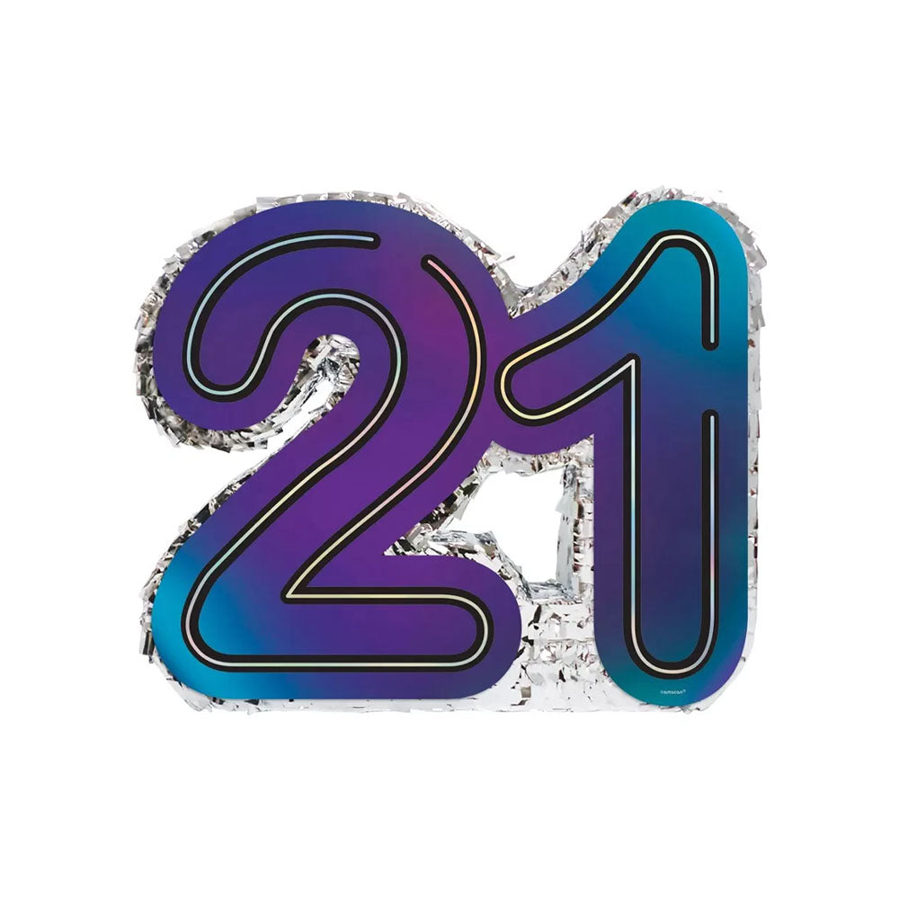 Finally 21 Cardstock & Tissue Paper Pinata