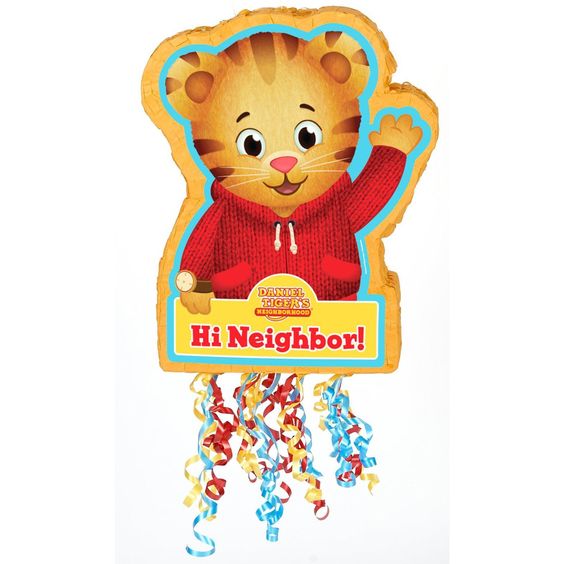 Daniel Tiger Pull String Pinata