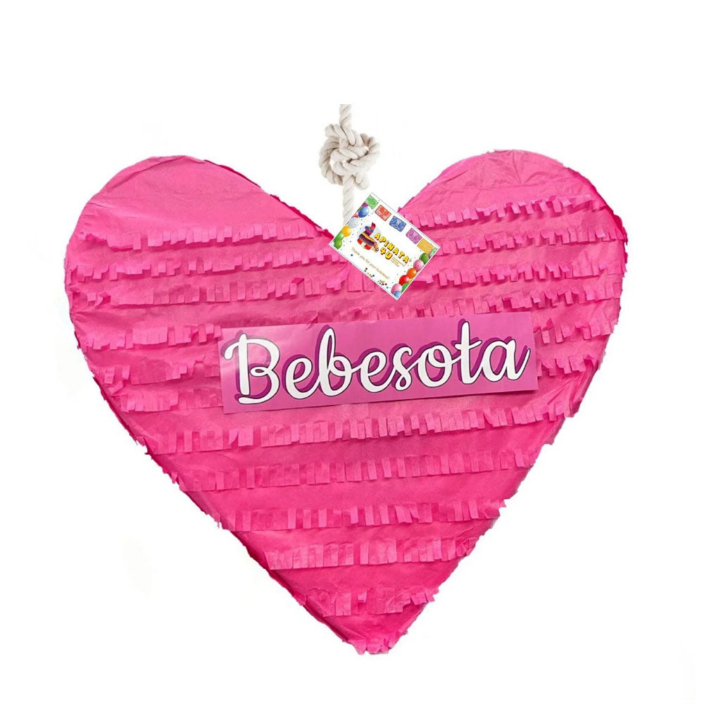 Pink Heart Bebesota Pinata