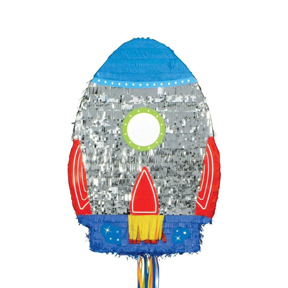 Pull String Blast Off Rocket Pinata