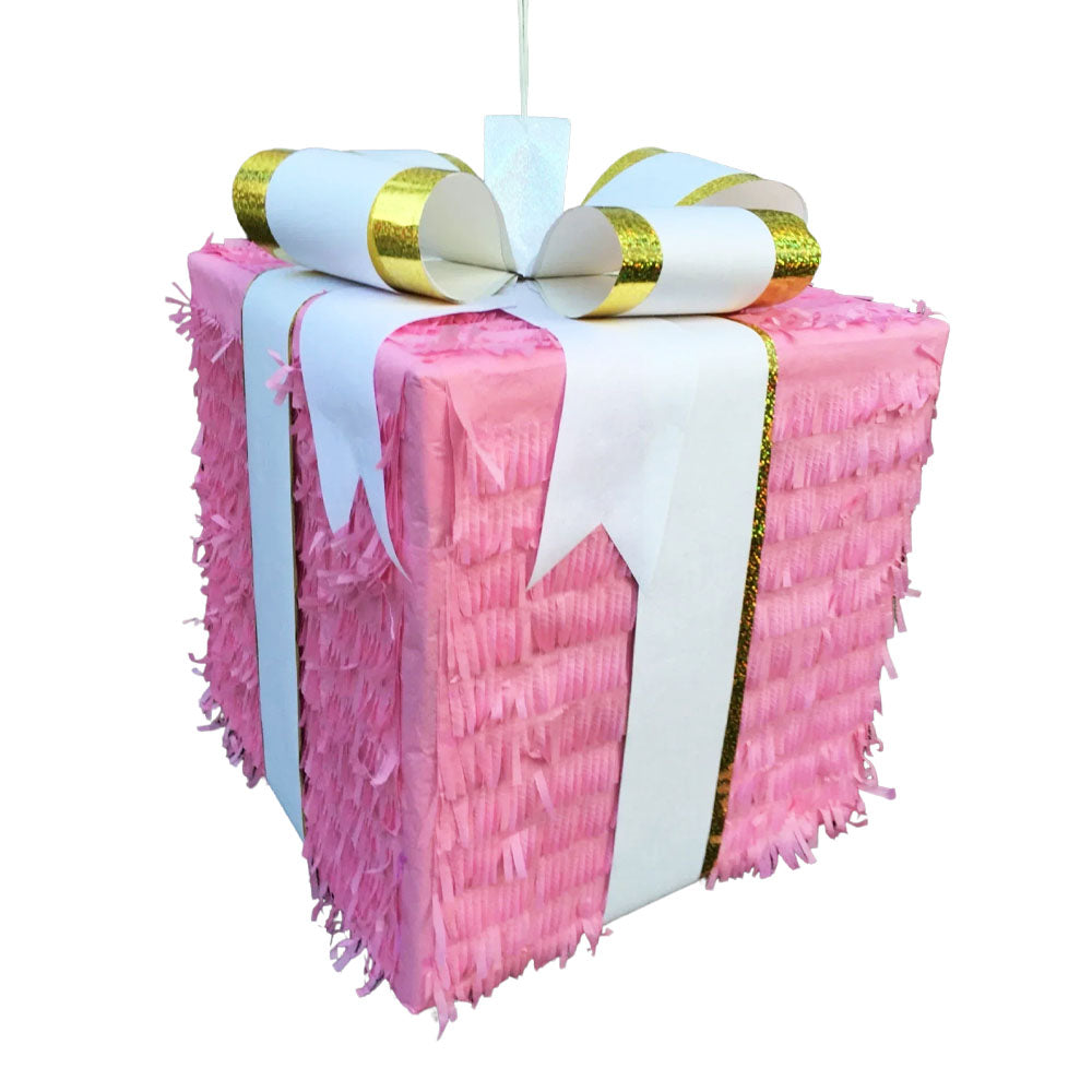 Pink Gift Box Pinata