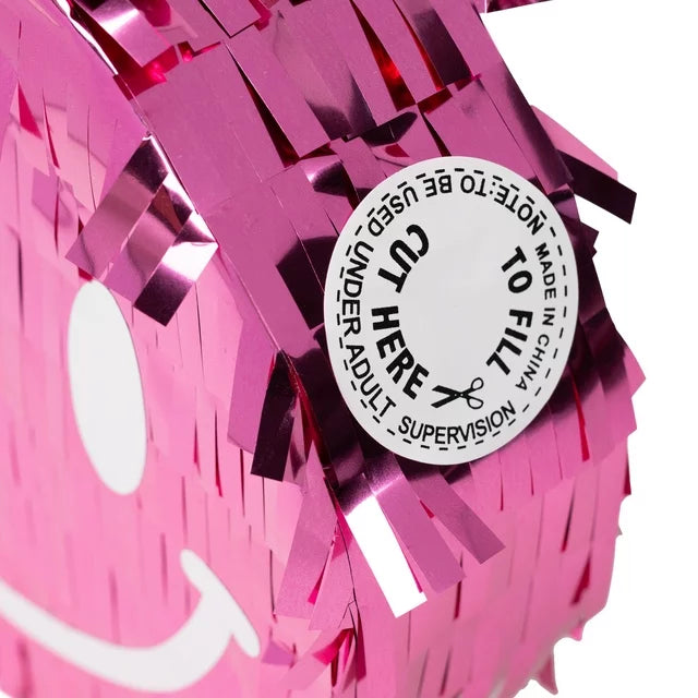 Foil Smiley Face Pinata