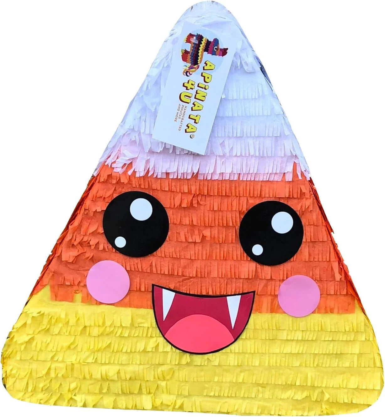 Candy Corn Pinata wih Fangs