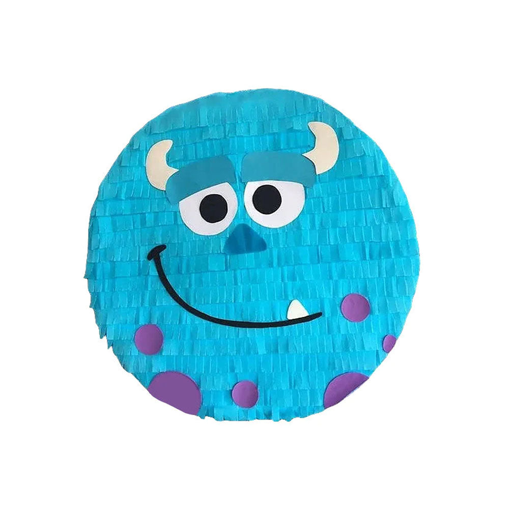 Blue Monster Pull String Pinata