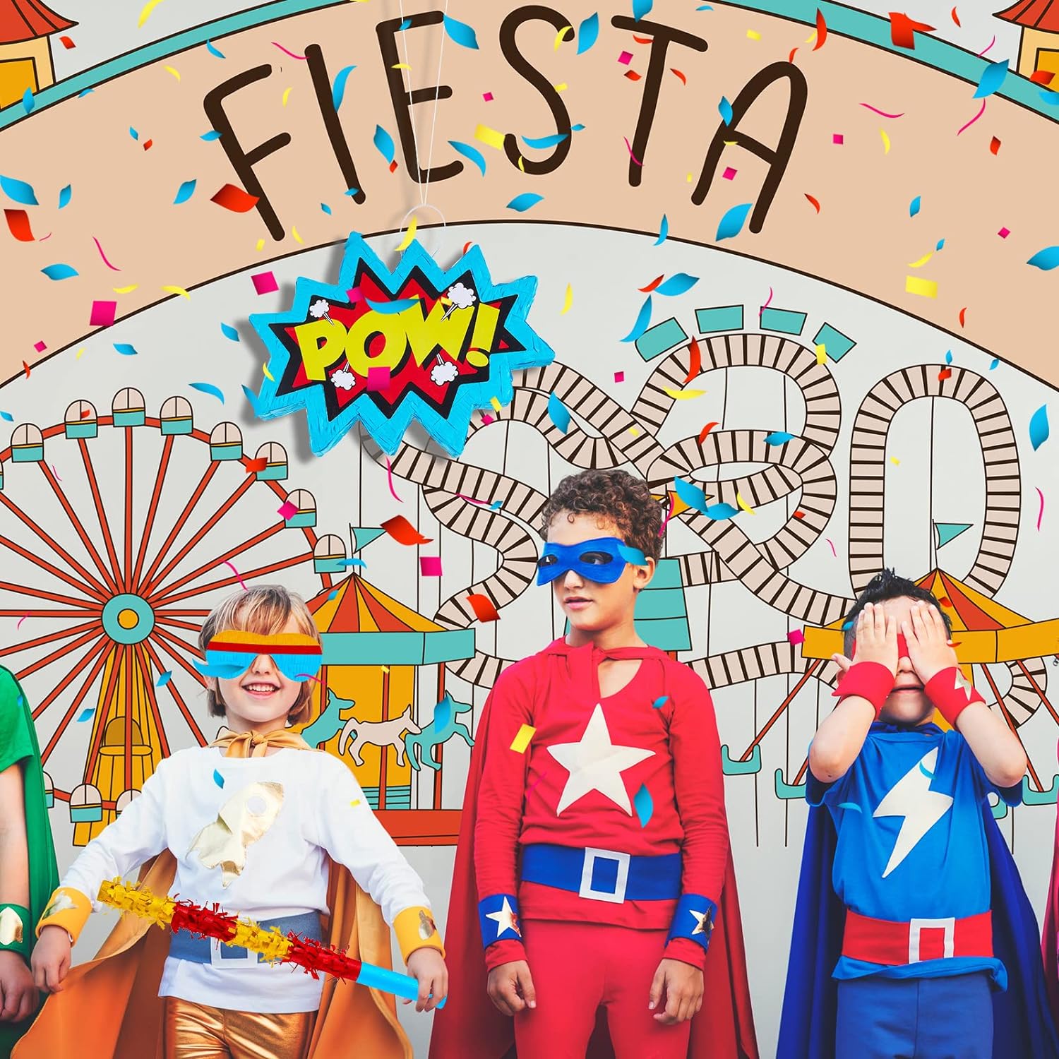 Comic Book Action Pinata