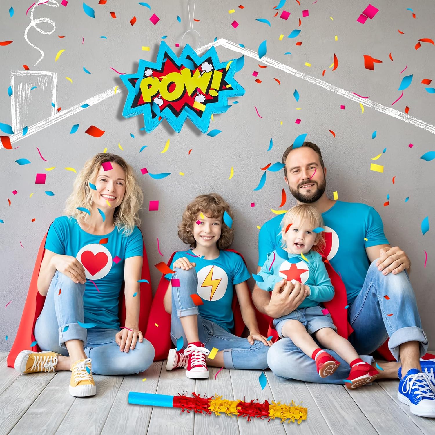 Comic Book Action Pinata