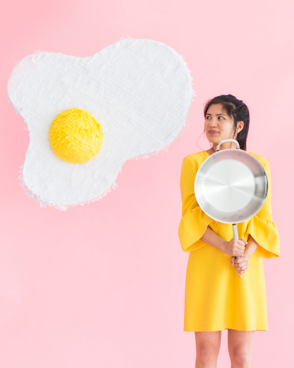 Large Fried Egg Pinata