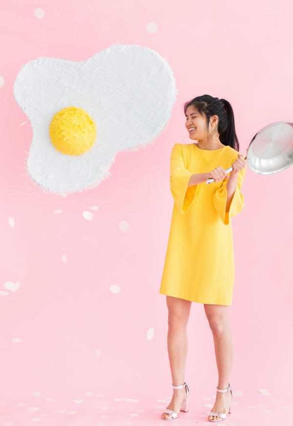 Large Fried Egg Pinata
