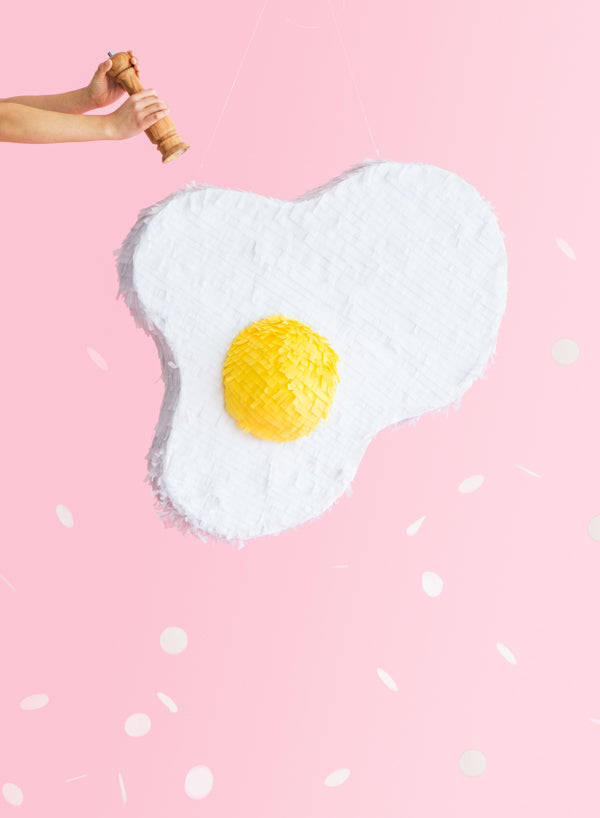 Large Fried Egg Pinata