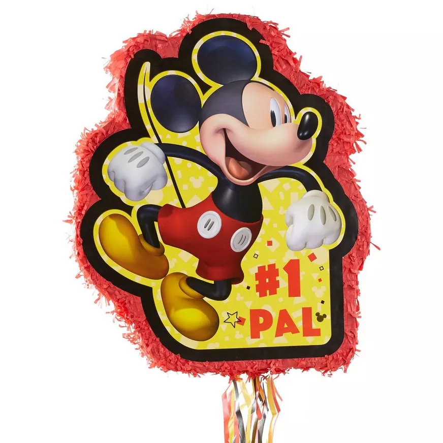 Pull String Mickey Mouse Forever Pinata pinatahk