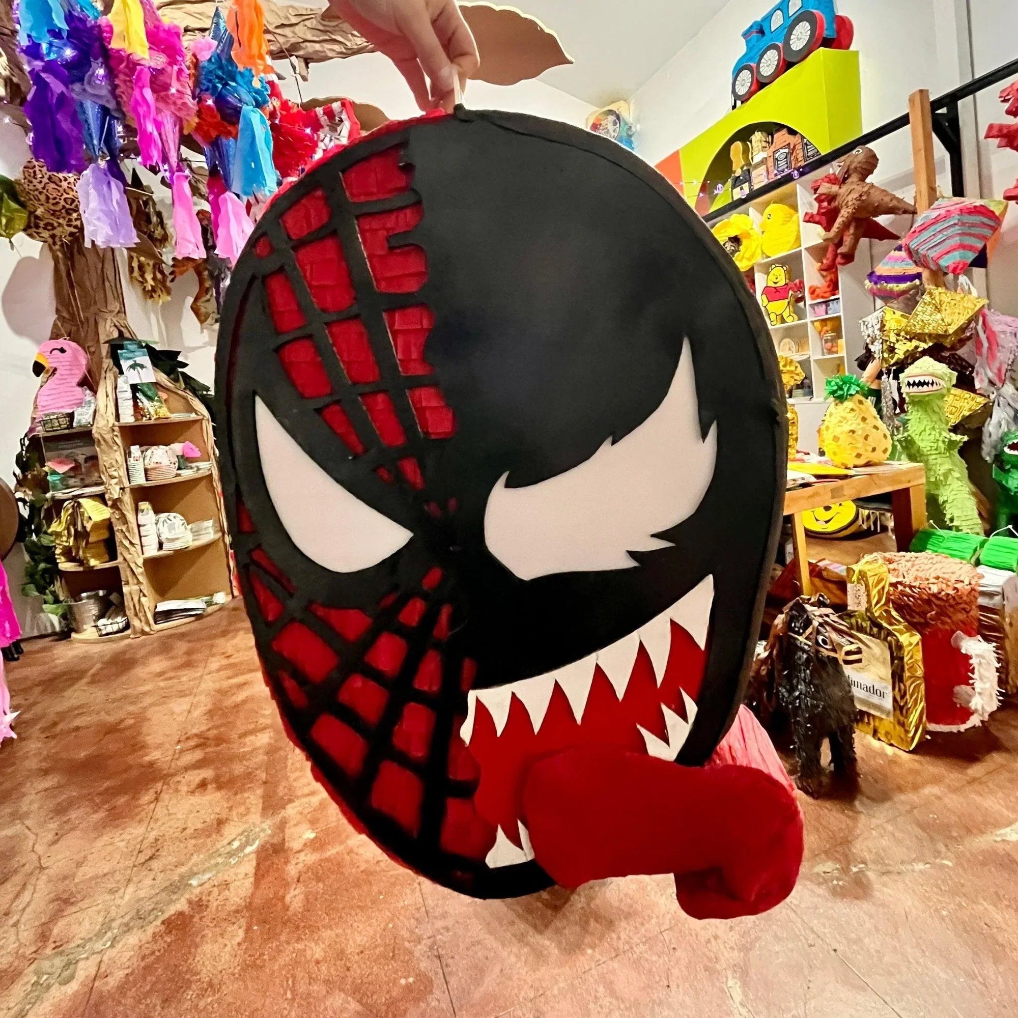 Spider Man & Venom Face Pinata