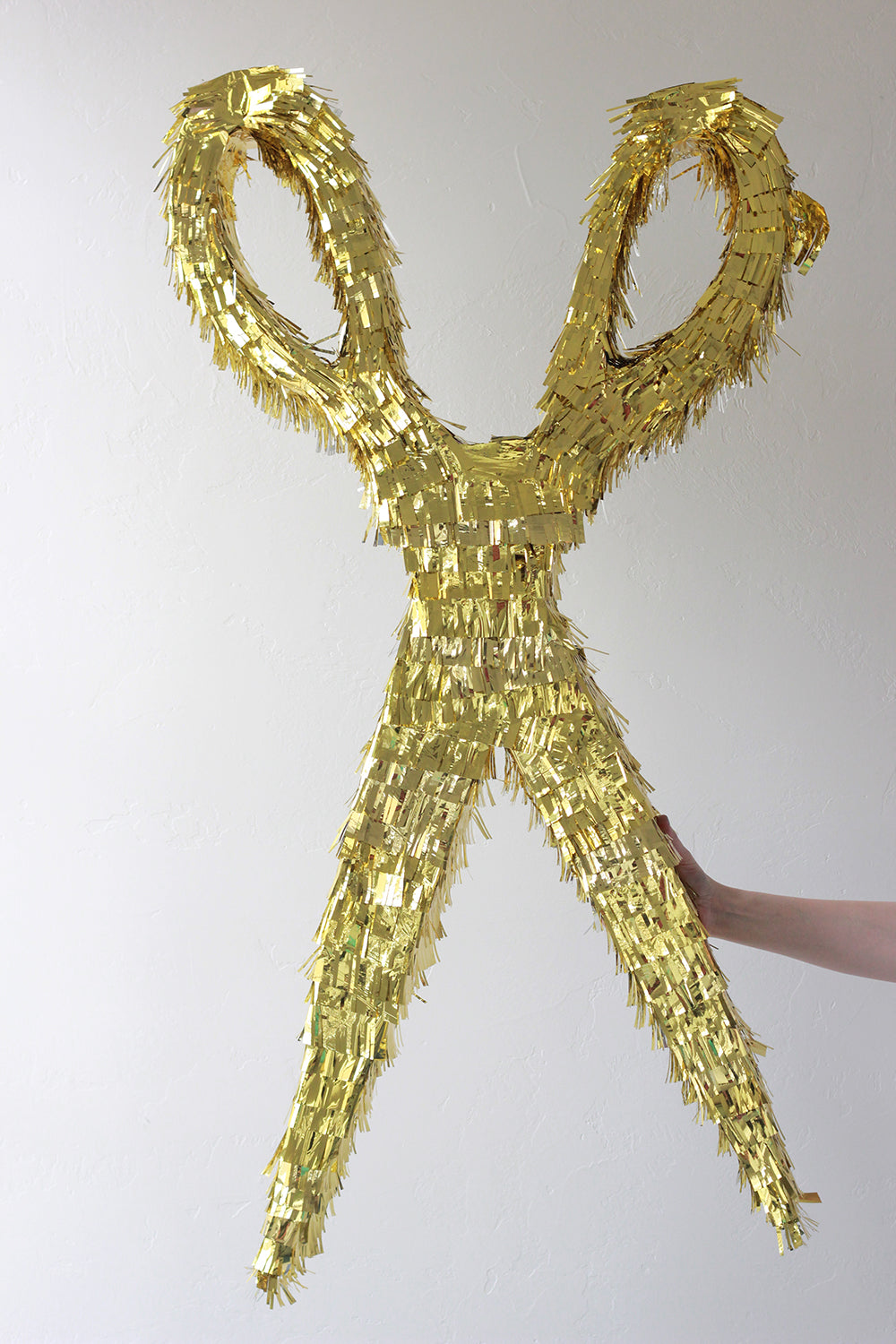 GOLD SCISSORS PINATA