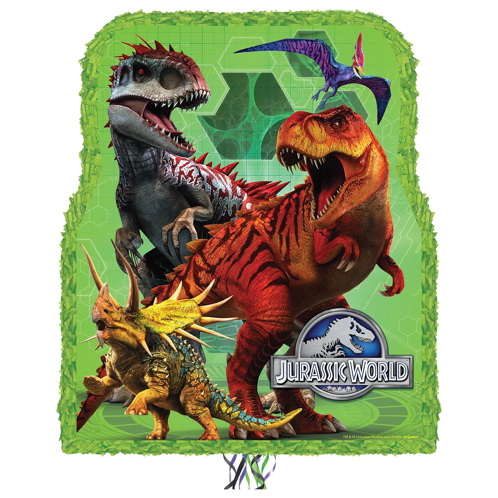 Pull String Jurassic World Pinata