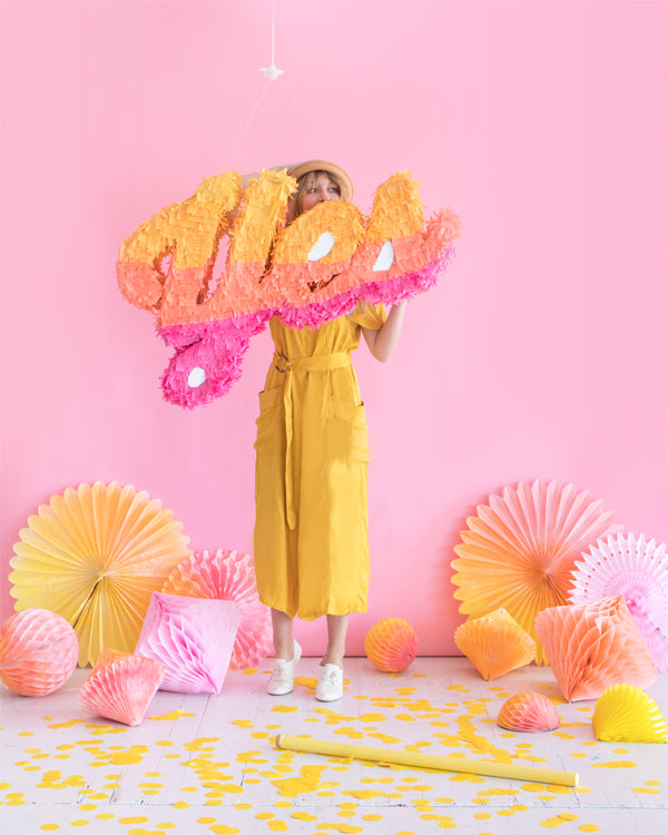 OMBRE SCRIPT PINATA