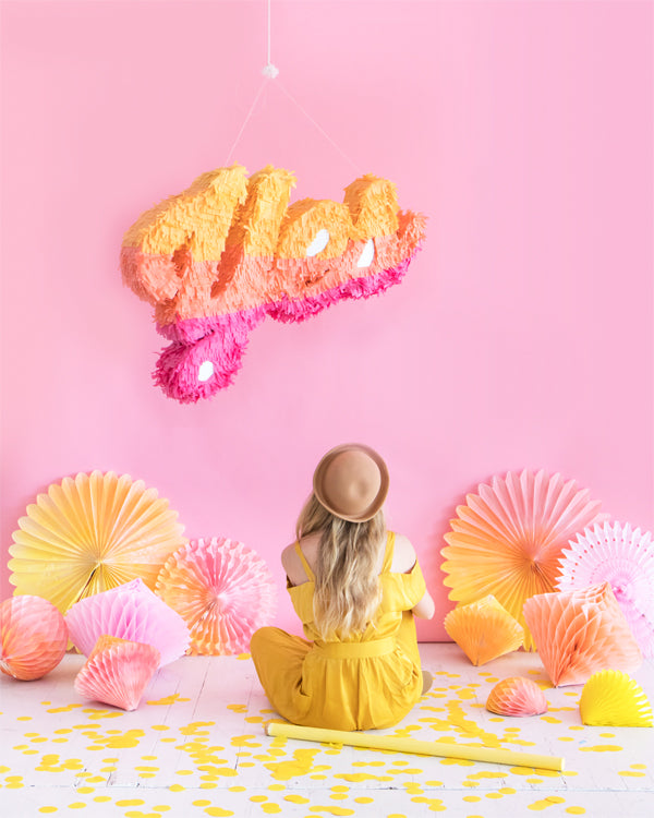 OMBRE SCRIPT PINATA