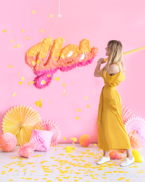 OMBRE SCRIPT PINATA