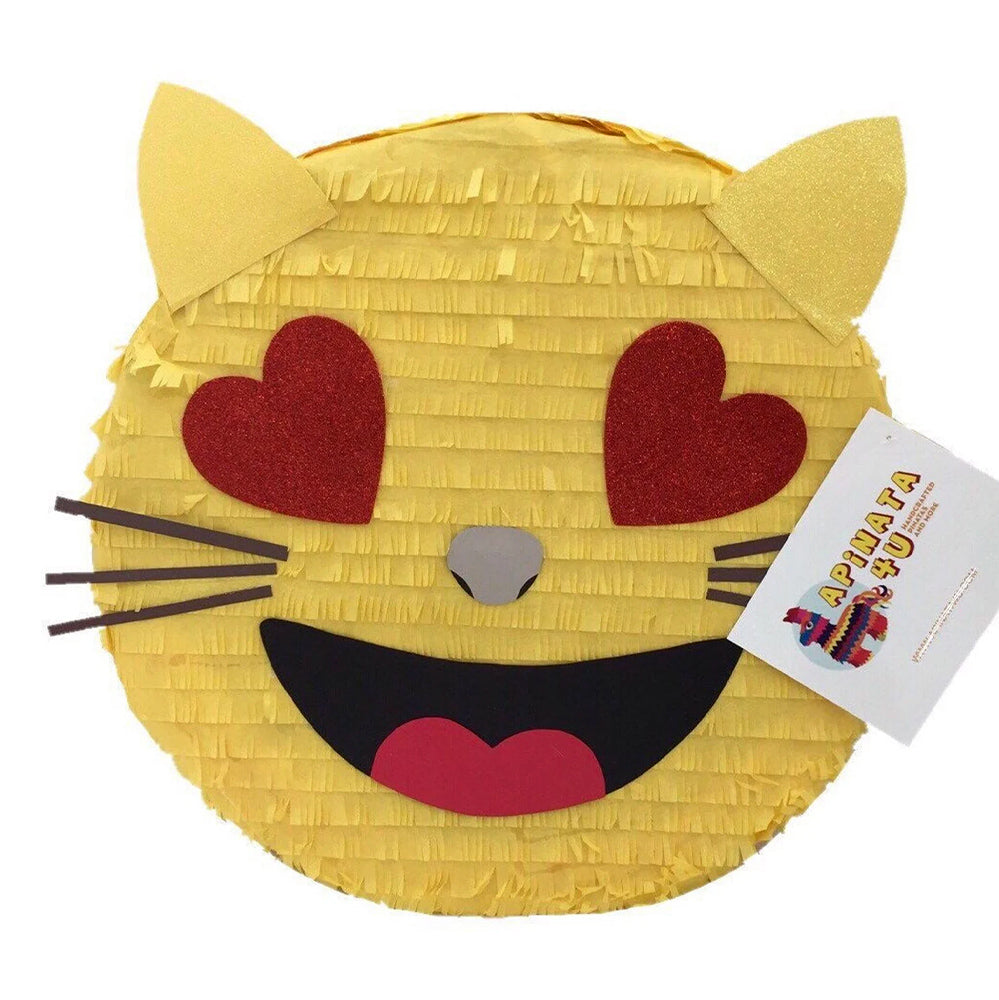 Yellow Kitty Cat Pinata