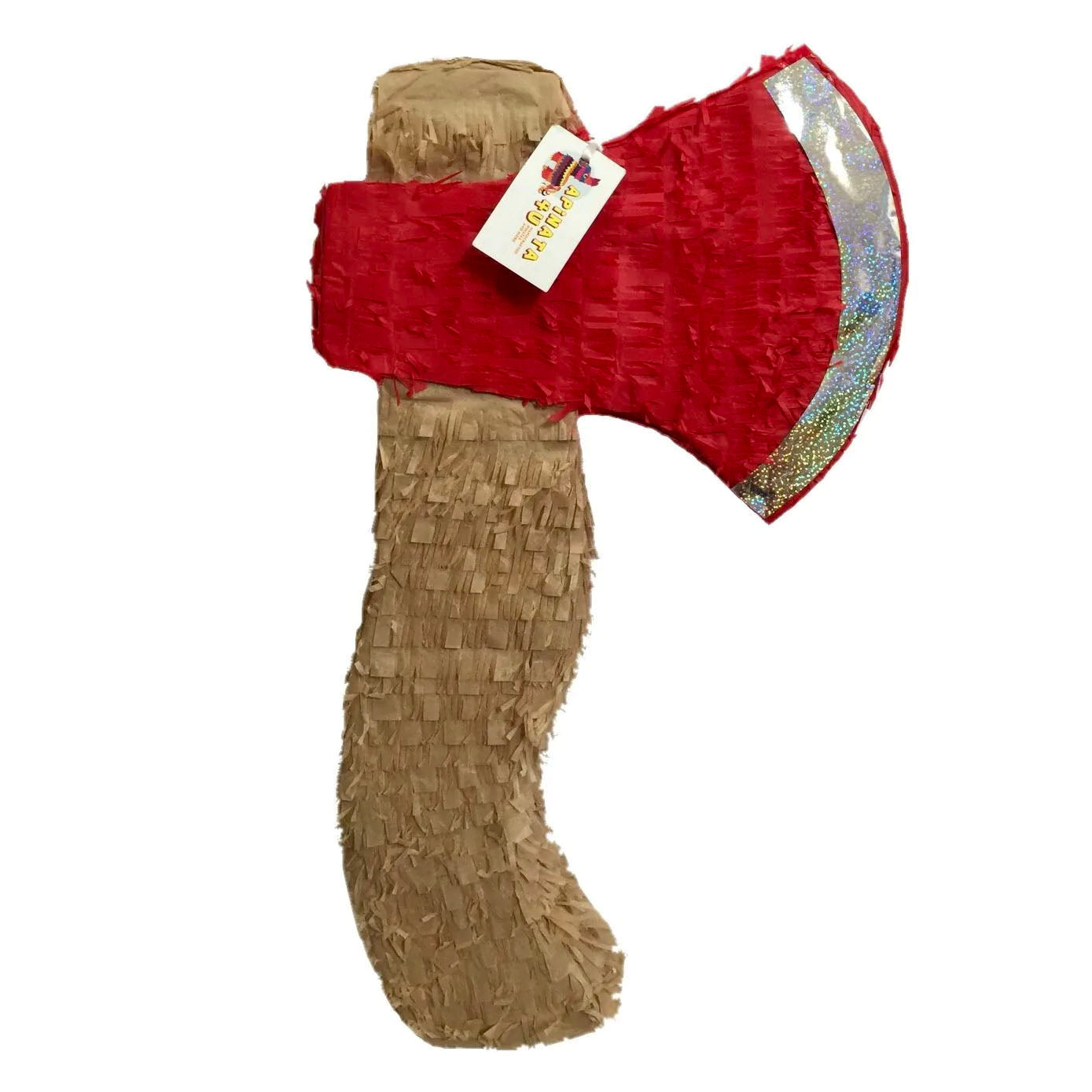 Axe Pinata for Lumberjack Red Color