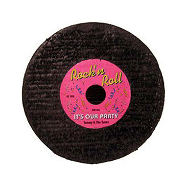 50'S ROCK'N'ROLL RECORD PINATA 20"
