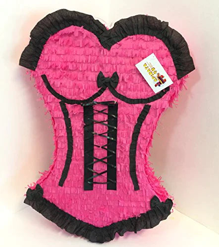 Hot Pink Corset Pinata
