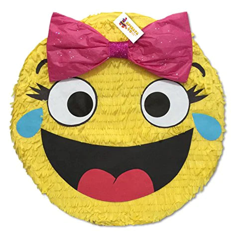 Girly Laughing Emoticon Pinata