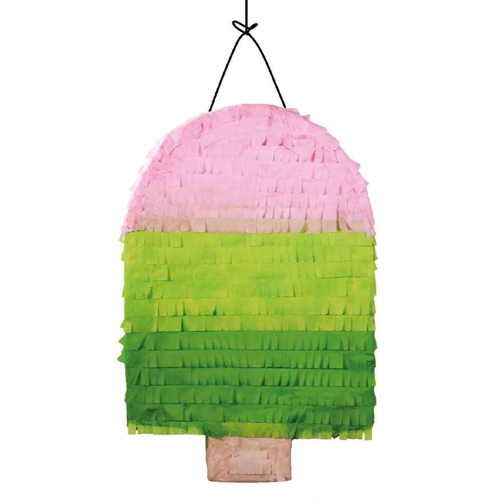 Green & Pink Popsicle Piñata