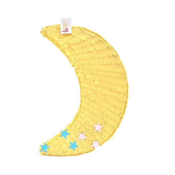 Crescent Moon Pinata Gender Reveal Theme Twinkle Twinkle