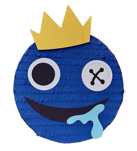 BLUE RAINBOW FRIENDS PULL STRINGS PINATA