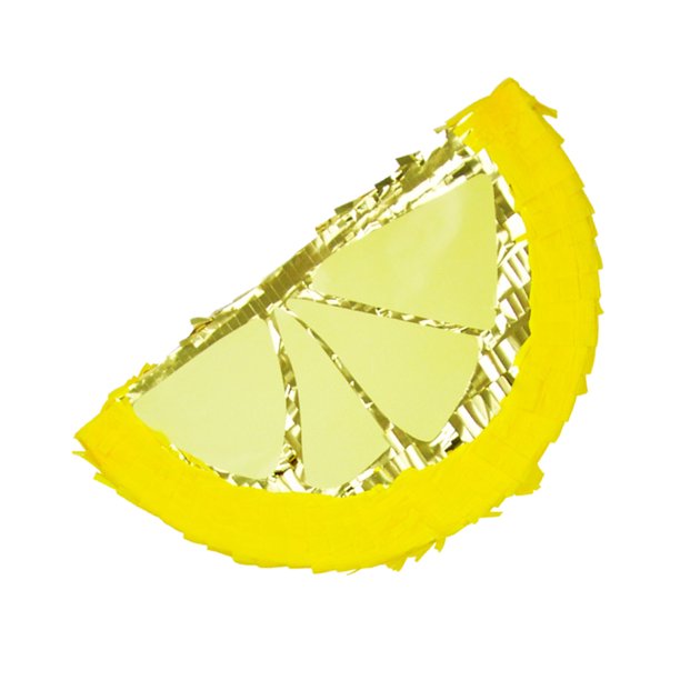 Traditional Mexican Pinata Toy Lemon Shaped Pinata