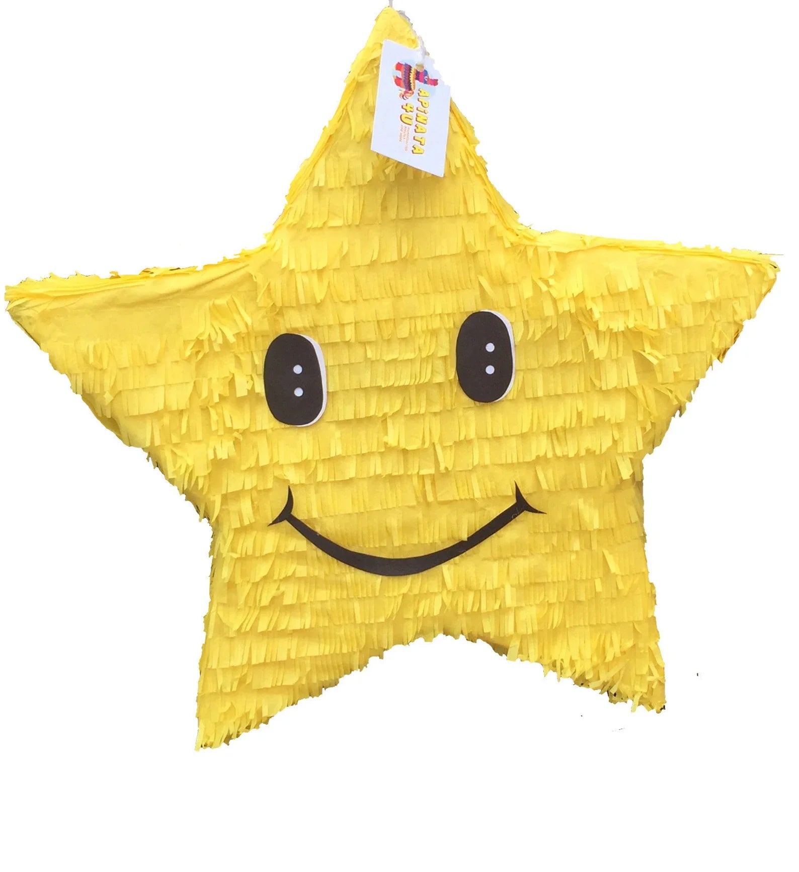 Yellow Star Pinata