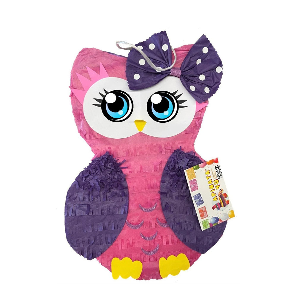 Pink Owl Pinata