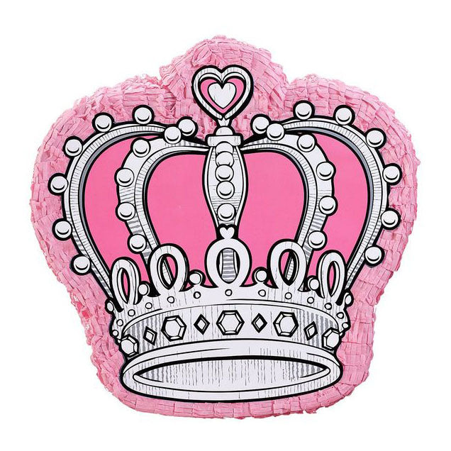 Pink Crown Pull String Pinata