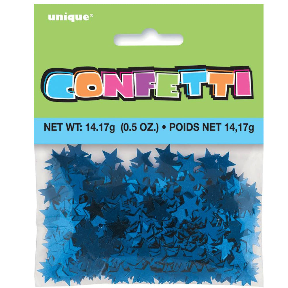 Metallic Blue Star Confetti, 0.5oz., 1 Ct.